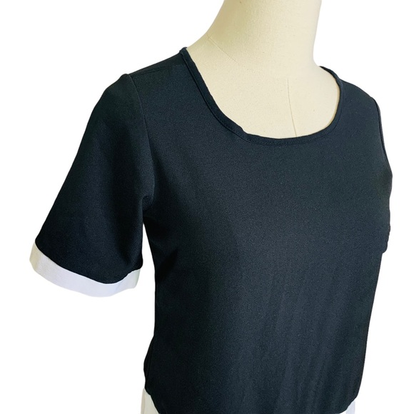 Zara Collection Color-block Tunic Top Large 3406 - Picture 2 of 9